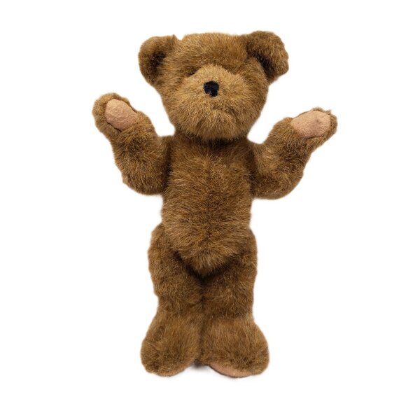 Boyds Bears Plush Brown 12" Tall Long Fully Jointed Posable Vintage - Picture 1 of 8